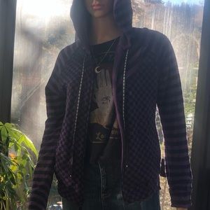 Vans Reversible Purple Hoodie